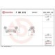 Set montaj etriere frana BREMBO