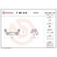 Set montaj etriere frana BREMBO