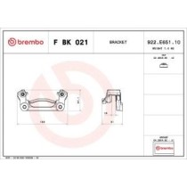 Set montaj etriere frana BREMBO