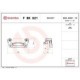 Set montaj etriere frana BREMBO