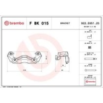 Set montaj etriere frana BREMBO