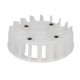 Ventilator alternator INPARTS GY6-125 Diametru exterior 136.0 mm Latime 40.0 mm Spatiere gauri montare 75.0 mm