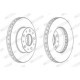 Disc frana FERODO set discuri (2 buc.) fata dreapta/stanga 280.0 mm diametru exterior 71.5 mm inaltime 28.0 mm grosime 5 gauri fixare