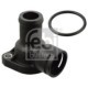 Flansa lichid racire plastic 2 iesiri cap motor AUDI 80 B3 90 B3 VW CORRADO GOLF II JETTA II TRANSPORTER T3 1.6D-1.9D 08.84-09.93 FEBI