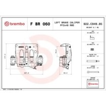 Etrier frana BREMBO