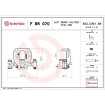 Etrier frana BREMBO