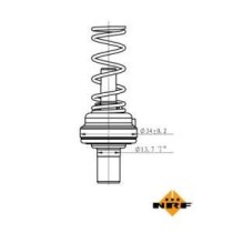 Termostat,lichid racire NRF