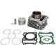 Cilindru motor INPARTS SUZUKI GN 125 1982-2000 125 cm³ 4T Fonta 69.5 mm 57.0 mm 65.0 mm 94.0 mm racire cu aer