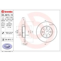 Disc frana BREMBO