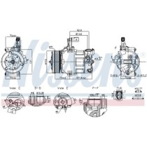 Compresor, climatizare NISSENS