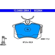 Set placute frana,frana disc ATE