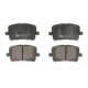 Set placute frana fata ATE pentru TOYOTA HARRIER, PREVIA II 2.0D-3.0 05.97-02.06, inaltime 59.4 mm, latime 116.6 mm, grosime 17.0 mm