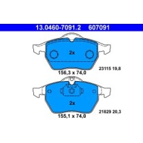 Set placute frana,frana disc ATE