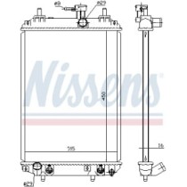 Radiator, racire motor NISSENS