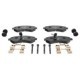 Set placute frana fata ATE cu suplimente si suruburi de ghidare pentru CITROEN JUMPER II, FIAT DUCATO, OPEL MOVANO C, PEUGEOT BOXER 2.0D-Electric