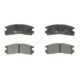 Set placute frana spate ATE pentru CHRYSLER SEBRING, MITSUBISHI 3000 GT, ECLIPSE II-IV, GALANT VII-IX, L400, PAJERO I, PAJERO PININ 1.8-3.8