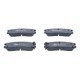 Set placute frana spate ATE pentru CHRYSLER SEBRING, MITSUBISHI 3000 GT, ECLIPSE II-IV, GALANT VII-IX, L400, PAJERO I, PAJERO PININ 1.8-3.8