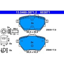 Set placute frana,frana disc ATE