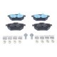 Set placute frana disc ATE ceramica spate cu suruburi etrier DS 3 DS 4 II CITROEN BERLINGO 49.9mm x 98.8mm x 17.8mm