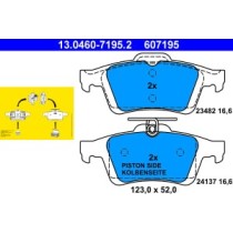 Set placute frana,frana disc ATE