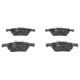 Set placute frana spate ATE pentru VOLVO C30, C70 II, S40 II, V40, V50, FORD C-MAX, FOCUS II, FOCUS III, dimensiuni 52 mm x 123 mm x 16.6 mm