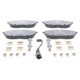 Set placute frana ceramica ATE VW CALIFORNIA T6 CAMPER MULTIVAN T6 2.0D 04.15- cu suruburi etrier 79.2mm x 170.5mm x 18.8mm