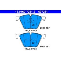 Set placute frana,frana disc ATE