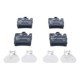 Set placute frana spate ATE pentru MERCEDES C (CL203), C T-MODEL (S203), C (W203), CLC (CL203), CLK (A208, A209, C208, C209) 78mm x 63.7mm x 15.3mm