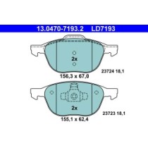 Set placute frana,frana disc ATE