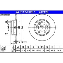 Disc frana ATE