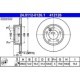 Disc frana ATE Fata Dreapta/Stanga pentru BMW 3 (E36), Z3 (E36) 1.6-2.0 09.90-01.03, Diametru exterior 286.0 mm, Inaltime 51.5 mm