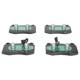 Set placute frana fata ATE pentru ALFA ROMEO GIULIETTA 1.4-2.0D 04.10-12.20, inaltime 77.2mm, latime 131.8mm, grosime 16.3mm