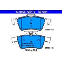 Set placute frana,frana disc ATE