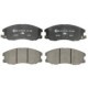 Set placute frana fata ATE pentru CHEVROLET CAPTIVA, EQUINOX, OPEL ANTARA, inaltime 61.9 mm, latime 148.9 mm, grosime 17.0 mm