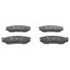 Set placute frana fata ATE pentru CHEVROLET CAPTIVA, EQUINOX, OPEL ANTARA, inaltime 61.9 mm, latime 148.9 mm, grosime 17.0 mm