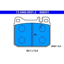 Set placute frana,frana disc ATE