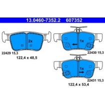 Set placute frana,frana disc ATE