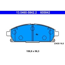 Set placute frana,frana disc ATE