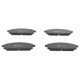 Set placute frana fata ATE pentru NISSAN QUEST, X-TRAIL I 2.0-3.5, inaltime 56.3 mm, latime 158.8 mm, grosime 16.5 mm