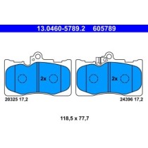 Set placute frana,frana disc ATE