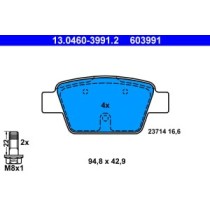 Set placute frana,frana disc ATE