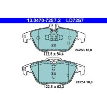 Set placute frana,frana disc ATE