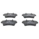 Set placute frana fata ATE frana disc NISSAN INTERSTAR OPEL MOVANO A RENAULT MASTER II 1.9D-3.0D 07.98 Inaltime 79.6 mm Latime 138.7 mm Grosime 17.7 mm