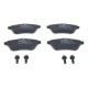 Set placute frana fata ATE cu suruburi de ghidare etrier pentru LAND ROVER FREELANDER I 1.8/2.0D/2.5 02.98-10.06