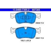 Set placute frana,frana disc ATE