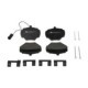 Set placute frana spate ATE pentru LAND ROVER DEFENDER, DISCOVERY I, RANGE ROVER I 2.0-4.3 08.81-02.16, dimensiuni 72.1mm x 88.6mm x 15.5mm