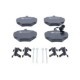 Set placute frana spate ATE pentru LAND ROVER DEFENDER, DISCOVERY I, RANGE ROVER I 2.0-4.3 08.81-02.16, dimensiuni 72.1mm x 88.6mm x 15.5mm