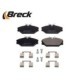 Set plăcuțe frână față, disc frână, compatibile cu RENAULT CLIO II, LAGUNA I, MEGANE I, SCENIC I, dimensiuni 128.9 mm x 55.6 mm x 18.3 mm