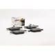 Set plăcuțe frână față, disc frână, compatibil RENAULT ESPACE IV, LAGUNA II, SCENIC II, VEL SATIS 1.6-3.5, dimensiuni 156.5 mm x 68.5 mm x 18.3 mm