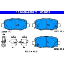 Set placute frana,frana disc ATE